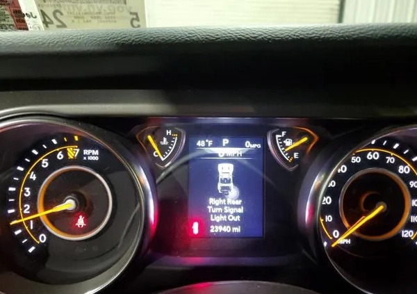 Jeep Wrangler cena 99000 przebieg: 38915, rok produkcji 2022 z Włocławek małe 79
